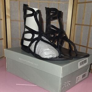 Matisse Black Strappy Gladiator Sandals